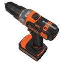 Black & Decker MT218K-QW oscylujące narzędzie wielofunkcyjne Czarny, Pomarańczowy 8500 OPM
