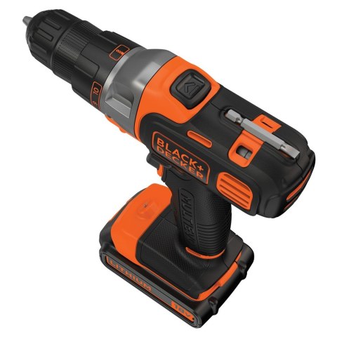 Black & Decker MT218K-QW oscylujące narzędzie wielofunkcyjne Czarny, Pomarańczowy 8500 OPM