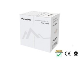 Lanberg LCU5-12CU-0305-O kabel sieciowy Pomarańczowy 305 m Cat5e U/UTP (UTP)