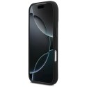 Etui BMW M Silicon Horizontal Line MagSafe do iPhone 17 Pro czarny