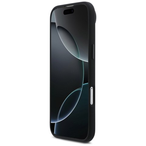 Etui BMW M Silicon Horizontal Line MagSafe do iPhone Air czarny
