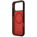 Etui BMW M Silicon Tricolor Line MagSafe do iPhone 17 Pro Max czarny