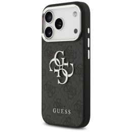 Etui Guess 4G Big 4G Classic Logo do iPhone 17 Pro czarny srebrny