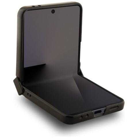 Etui Guess 4G Classic MagSafe do Samsung Galaxy Z Flip7 czarny