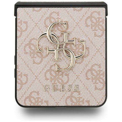 Etui Guess Big 4G Logo Classic Logo do Samsung Galaxy Z Flip7 różowy