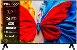 Telewizor TCL QLED | Zobacz materiał 32S5K | 32 | Telewizor Smart TV | Telewizor z platformą Android | Rozdzielczość FHD | Czarn