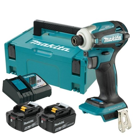 Makita DTD172RTJ klucz zasilany 1/4" 3800 RPM 180 N·m Czarny, Niebieski 18 V