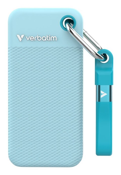 Verbatim Pocket SSD 1 TB USB Type-C 3.2 Gen 2 (3.1 Gen 2) Niebieski