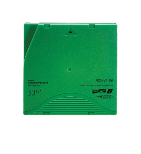 HPE LTO-8 Ultrium 30TB RW Data Cartridge Pusta taśma danych 12 TB 1,26 cm