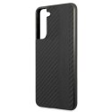 AMG AMHCS21FESBLSCA S21 FE G990 czarny/black hardcase Carbon Stripe&Embossed