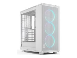 Obudowa Fractal Design Epoch w białym kolorze z przezroczystym tintem RGB, ATX, bez zasilacza, elegancki i nowoczesny design dla