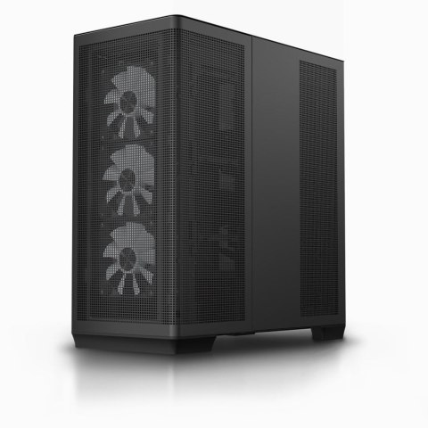 Obudowa AeroCool Geh Midi APNX C1-R-BK-V1 (B/MicroATX/MiniITX) (APCM-CR01243.11)