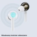 AWEI słuchawki sportowe Bluetooth T12 TWS białe/white