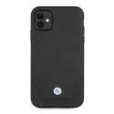 Etui BMW BMHCN61RSWPK iPhone 11 6,1" / Xr czarny/black hardcase Leather Perforate
