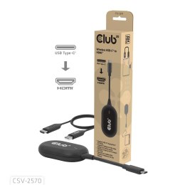 Adapter WRL USB-C na HDMI CSV-2570 Club3D