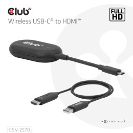 Adapter WRL USB-C na HDMI CSV-2570 Club3D