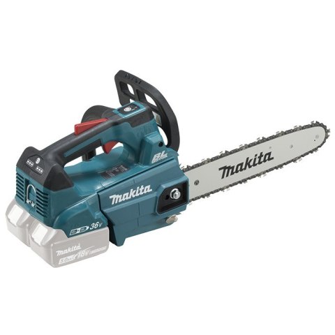 Makita DUC306Z Akumuliatorowa piła łańcuchowa, 2X18V, BL-motor, 300mm, 20 m/s. TOP HANDLE. Bez akumulatorów i ładowarki!