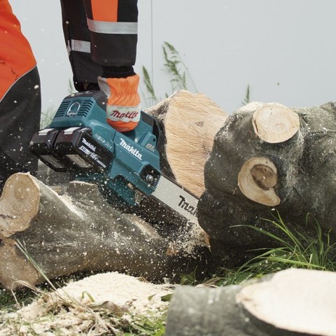 Makita DUC306Z Akumuliatorowa piła łańcuchowa, 2X18V, BL-motor, 300mm, 20 m/s. TOP HANDLE. Bez akumulatorów i ładowarki!
