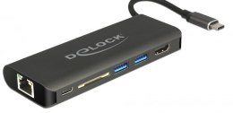 Delock - Stacja dokująca - USB-C 3.1 - HDMI - GigE