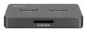 Stacja dokująca USB-C 3.2 Gen2 dla dysków SSD M.2 Duo NVMe oraz SATA (max. 2x 4 TB) z czytnikiem kart SD-Express 7.1 (max. 2 TB)