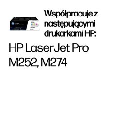 HP 201X - zestaw 3 oryginalnych wkładów z tonerem LaserJet XL, błękitny/purpurowy/żółty