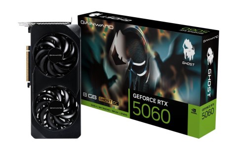 Karta graficzna Gainward RTX5060 Ghost OC 8GB GDDR7 HDMI 3xDP