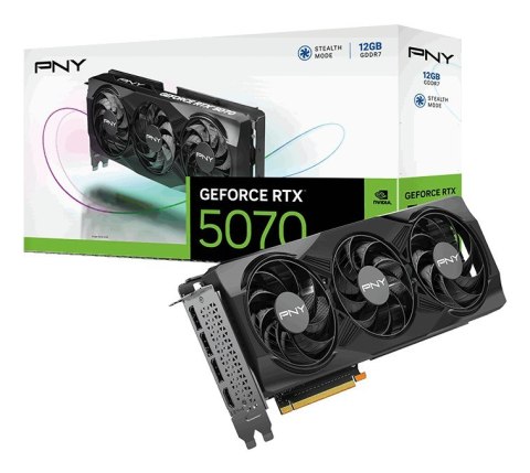Karta graficzna PNY GeForce RTX 5070 OC STD 12GB