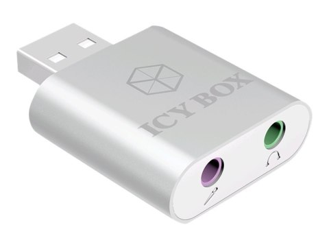 Adapter ICY BOX IB-AC527 USB - 2x audio