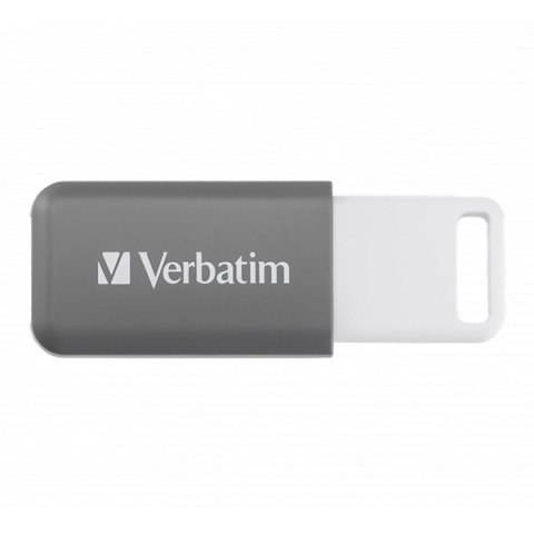 Verbatim USB flash disk, USB 2.0, 128GB, DataBar, szary, 49456, do archiwizacji danych