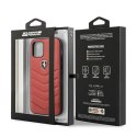 Ferrari FEHQUHCP12MRE iPhone 12/12 Pro czerwony/red hardcase Off Track Quilted