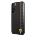 Ferrari FESAXHCS22MBK S22+ S906 czarny/black hardcase On Track Carbon Stripe