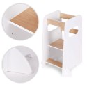 Pomocnik kuchenny kitchen helper Montessori regulowany podest dla dziecka ECOTOYS