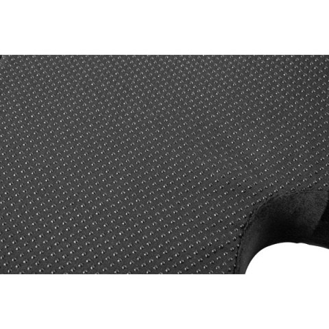 Ortopedyczna poduszka, plastikowa końcówka odporna na nacisk, ergonomiczna, czarny, pianka z efektem pamięci