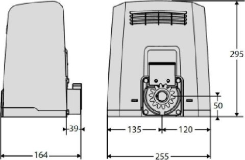 Zestaw BFT DEIMOS BT B600 KIT EE do bram przesuwnych
