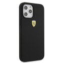 Ferrari FESSIHCP12LBK iPhone 12 Pro Max 6,7" czarny/black hardcase On Track Silicone