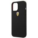 Ferrari FESSIHCP12LBK iPhone 12 Pro Max 6,7" czarny/black hardcase On Track Silicone