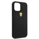 Ferrari FESSIHCP12LBK iPhone 12 Pro Max 6,7" czarny/black hardcase On Track Silicone