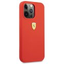 Ferrari FESSIHCP13XRE iPhone 13 Pro Max 6,7" czerwony/red hardcase Silicone