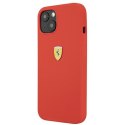 Ferrari FESSIHCP13SRE iPhone 13 mini 5,4" czerwony/red hardcase Silicone