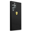 Ferrari FESSIHCS22LBK S22 Ultra S908 czarny/black hardcase On Track Silicone