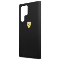 Ferrari FESSIHCS22LBK S22 Ultra S908 czarny/black hardcase On Track Silicone