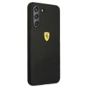 Ferrari Hardcase FESSIHCS21FBK S21 FE G990 czarny/black Silicone