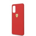 Ferrari Hardcase FESSIHCS62RE S20 G980 czerwony/red Silicone