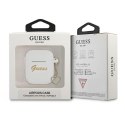 Guess GUA2LSCHSH AirPods cover biały/white Silicone Charm Heart Collection