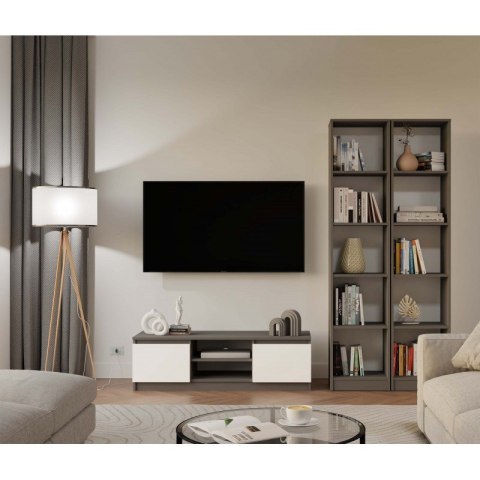 REGAŁ NA KSIĄŻKI 40 CM ANTRACYT