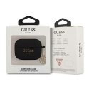 Guess GUAPLSC4EK AirPods Pro cover czarny/black Silicone Charm 4G Collection