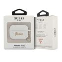 Guess GUAPLSCHSH AirPods Pro cover biały/white Silicone Charm Heart Collection