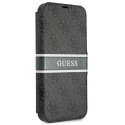 Guess GUBKP13L4GDGR iPhone 13 Pro / 13 6,1" szary/grey book 4G Stripe