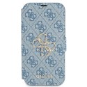 Guess GUBKP13L4GMGBL iPhone 13 Pro / 13 6,1" niebieski/blue book 4G Big Metal Logo