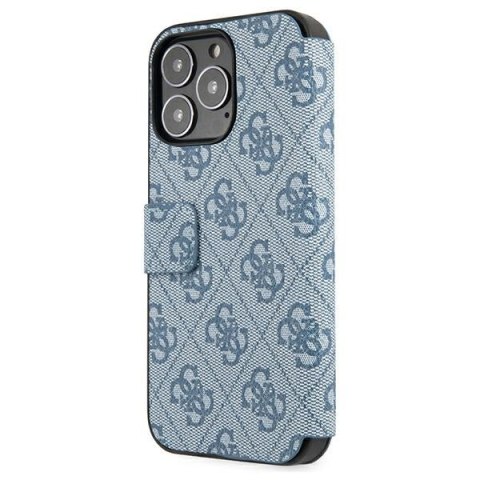 Guess GUBKP13L4GMGBL iPhone 13 Pro / 13 6,1" niebieski/blue book 4G Big Metal Logo